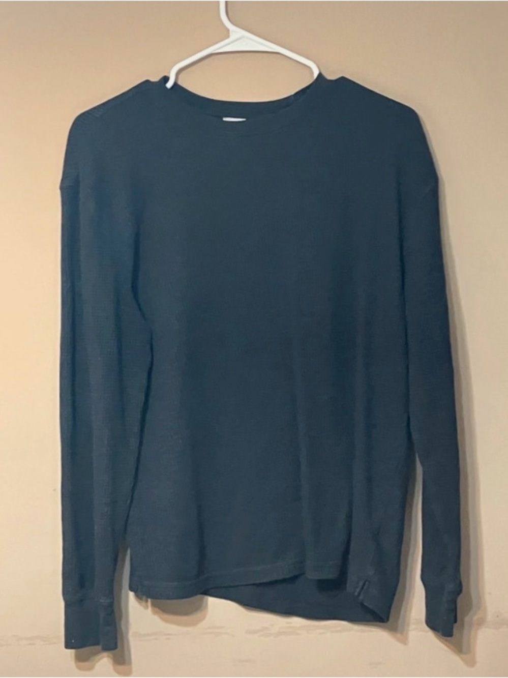 wonder nation Long-Sleeve Tee in Teal Blue